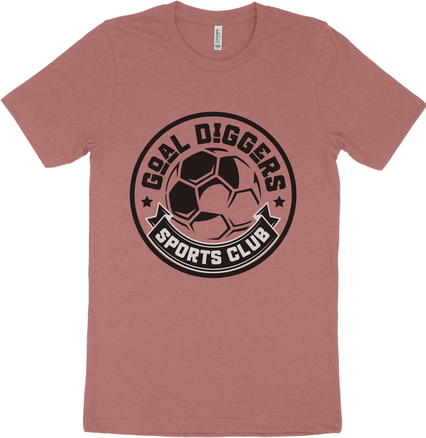 "Goal Diggers Sports Club" T-shirt.