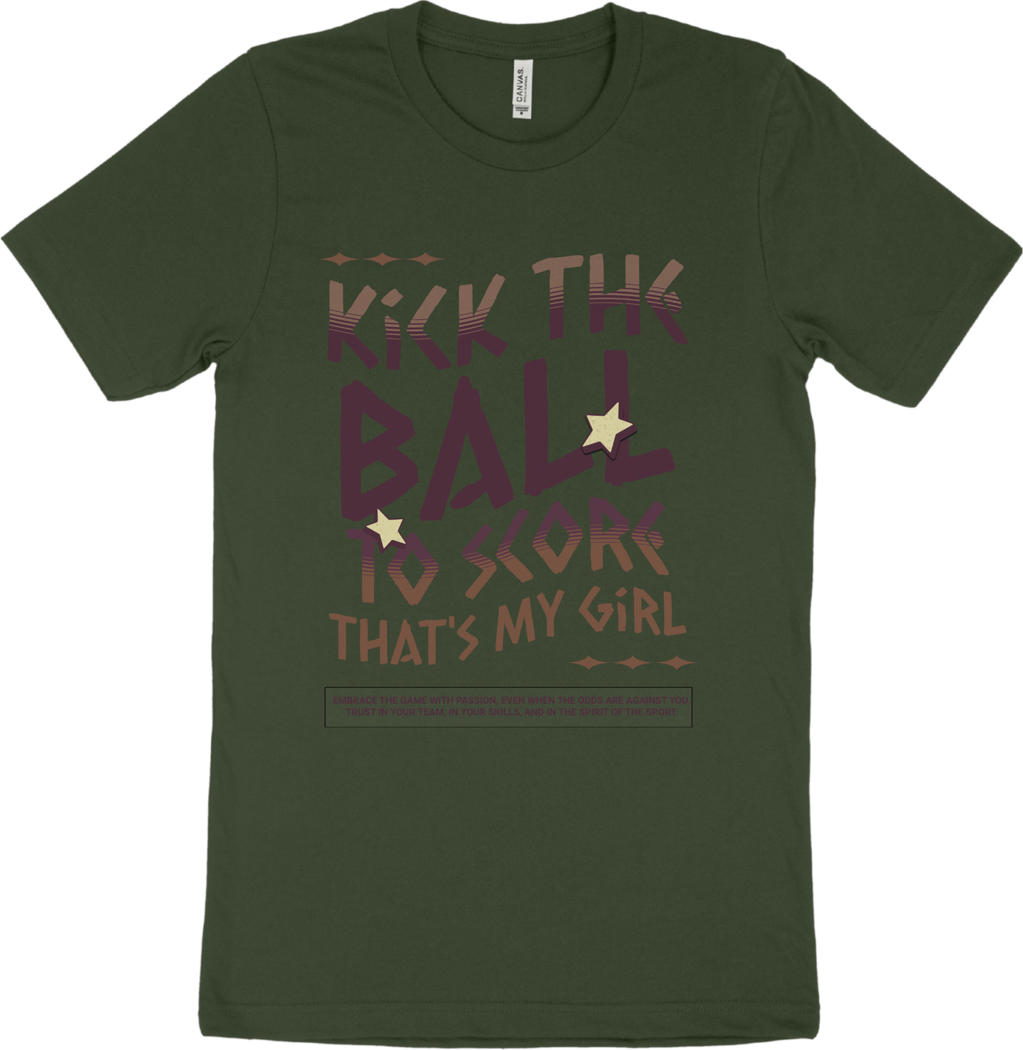 "Kick The Ball" T-shirt.
