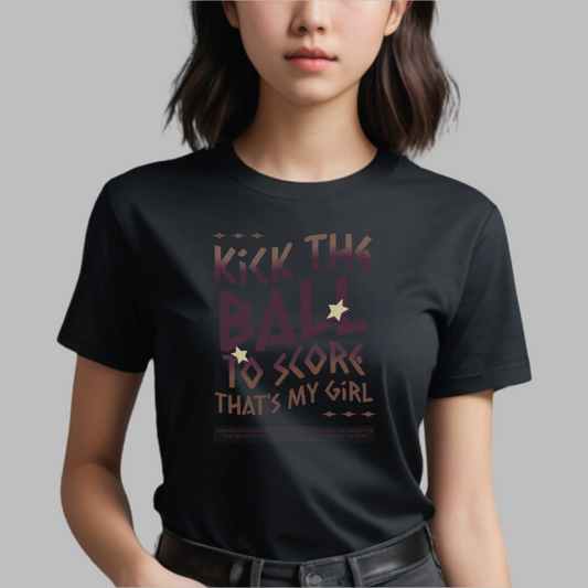 "Kick The Ball" T-shirt.