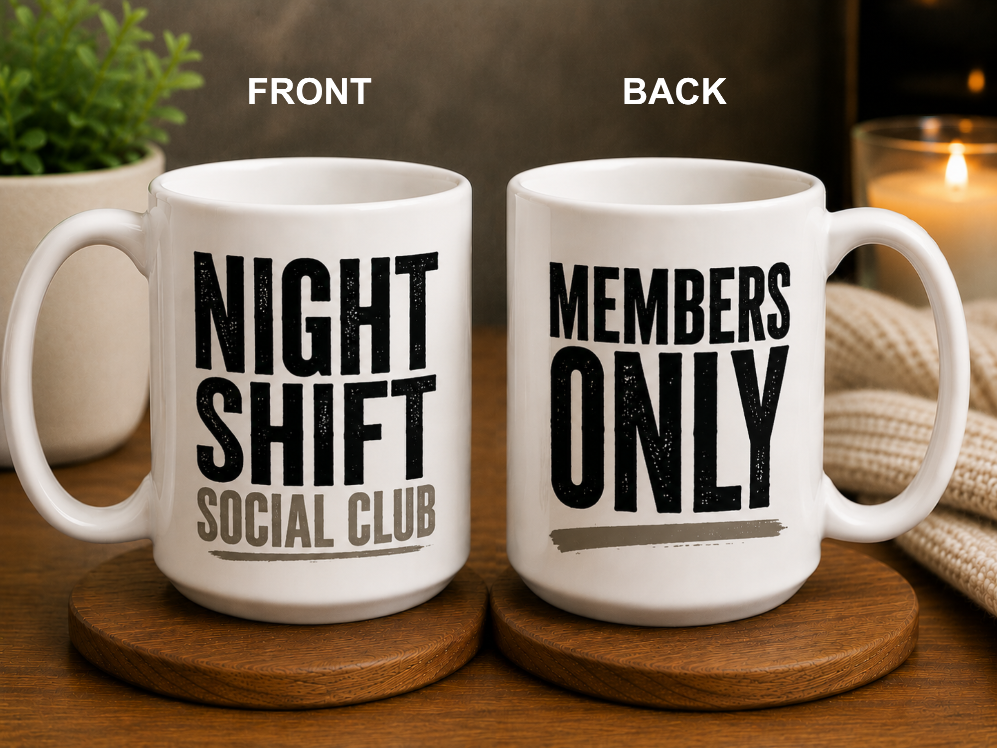 Night Shift Social Club Mug
