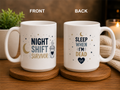 Night Shift Survivor Nurse Mug