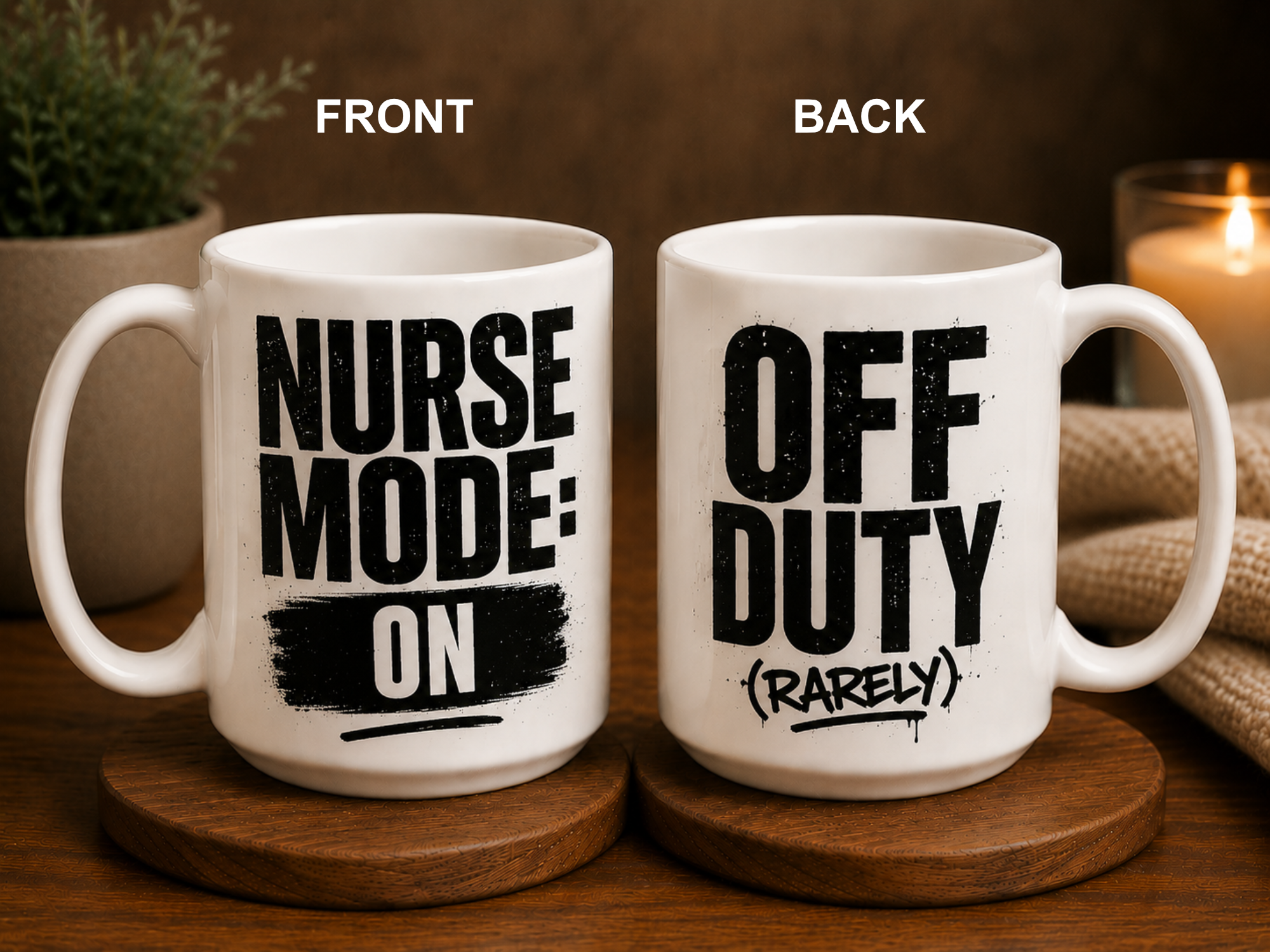 Nurse Mode On Mug | 15oz Ceramic Coffee Mug | Funny Nurse Gift